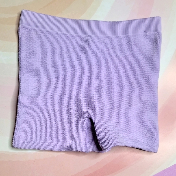 Free People Lavender Women's Knit Shorts - Picture 1 of 2